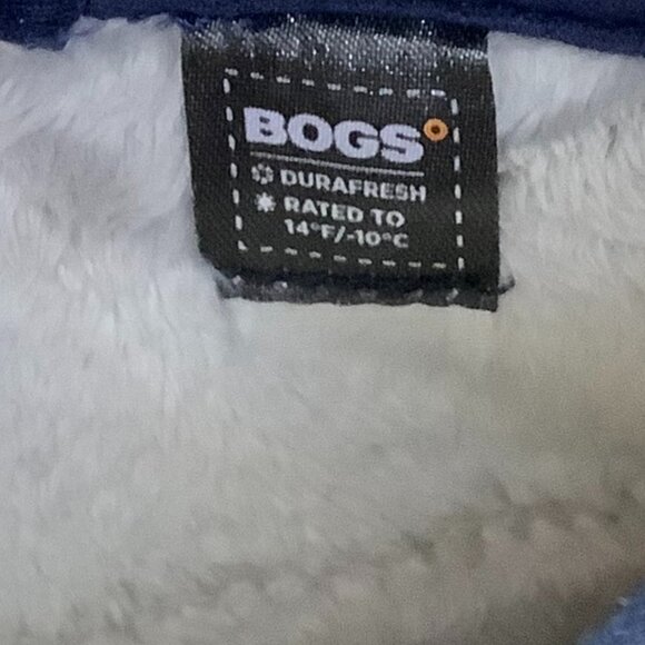 Bogs Kids' Winter Fleece Lined Rain Boots Size 10 Dinosaur Print - Picture 10 of 11